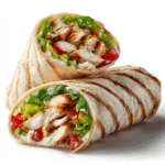 grilled chicken wrap recipe card view