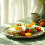 featured avocado toast recipe with eggs