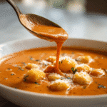 creamy tomato gnocchi soup featured image