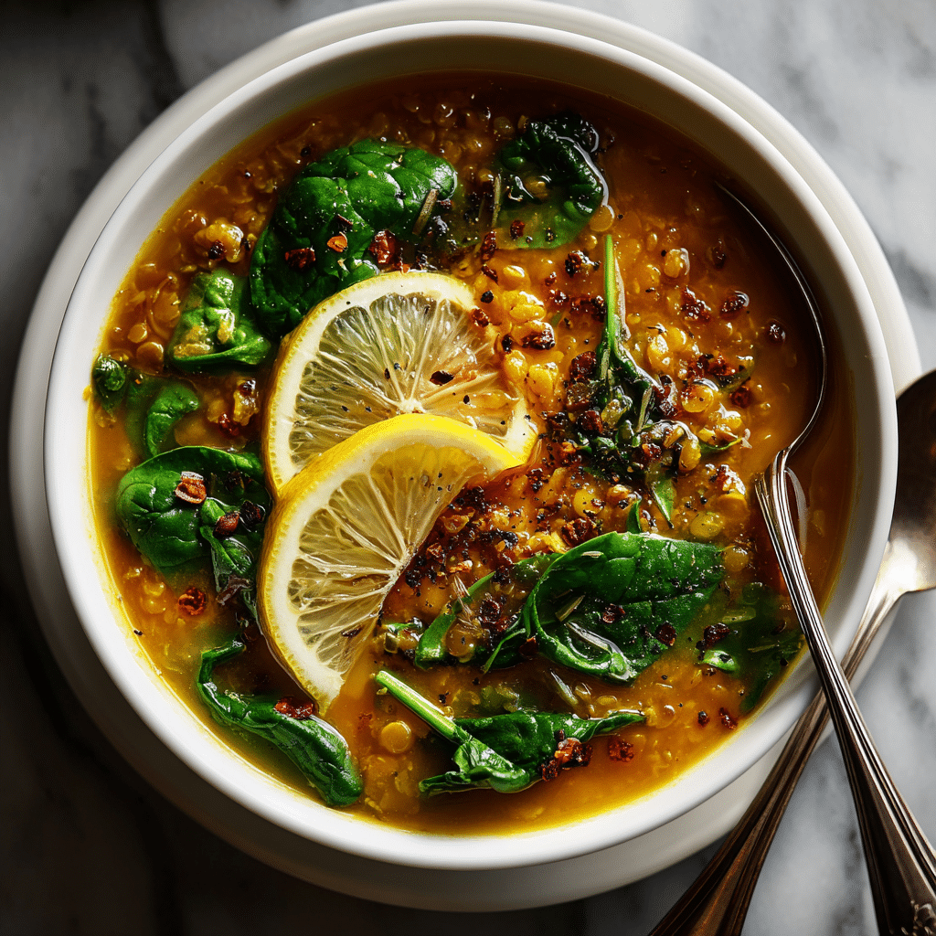 featured detox turmeric lentil soup vegan recipe