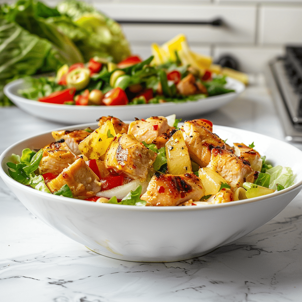 Hawaiian Chicken Salad Recipe: Tropical Coconut Curry Style
