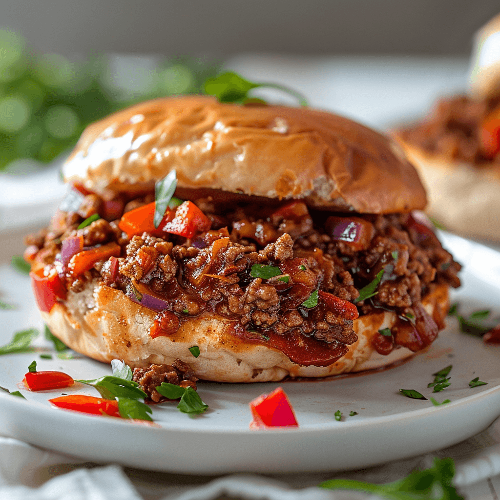 Healthy Sloppy Joes Recipe