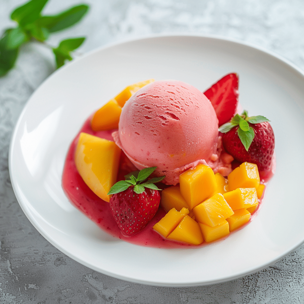Mango Strawberry Sorbet: The Ultimate Refreshing Summer Dessert