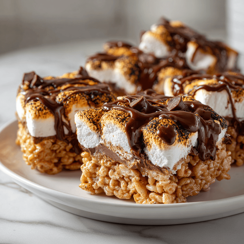 S’mores Krispie Treats: The Ultimate No-Bake Marshmallow Dessert