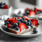Easy American Flag Fruit Pizza