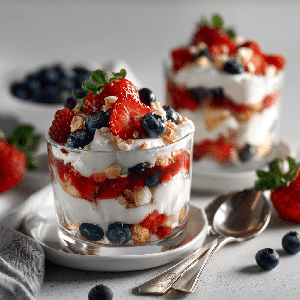Berry Patriotic 4th of July Trifles