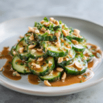Cucumber Peanut Butter Salad: A Refreshing Crunch