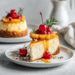 Pineapple Upside Down Cheesecake | Gluten-Free