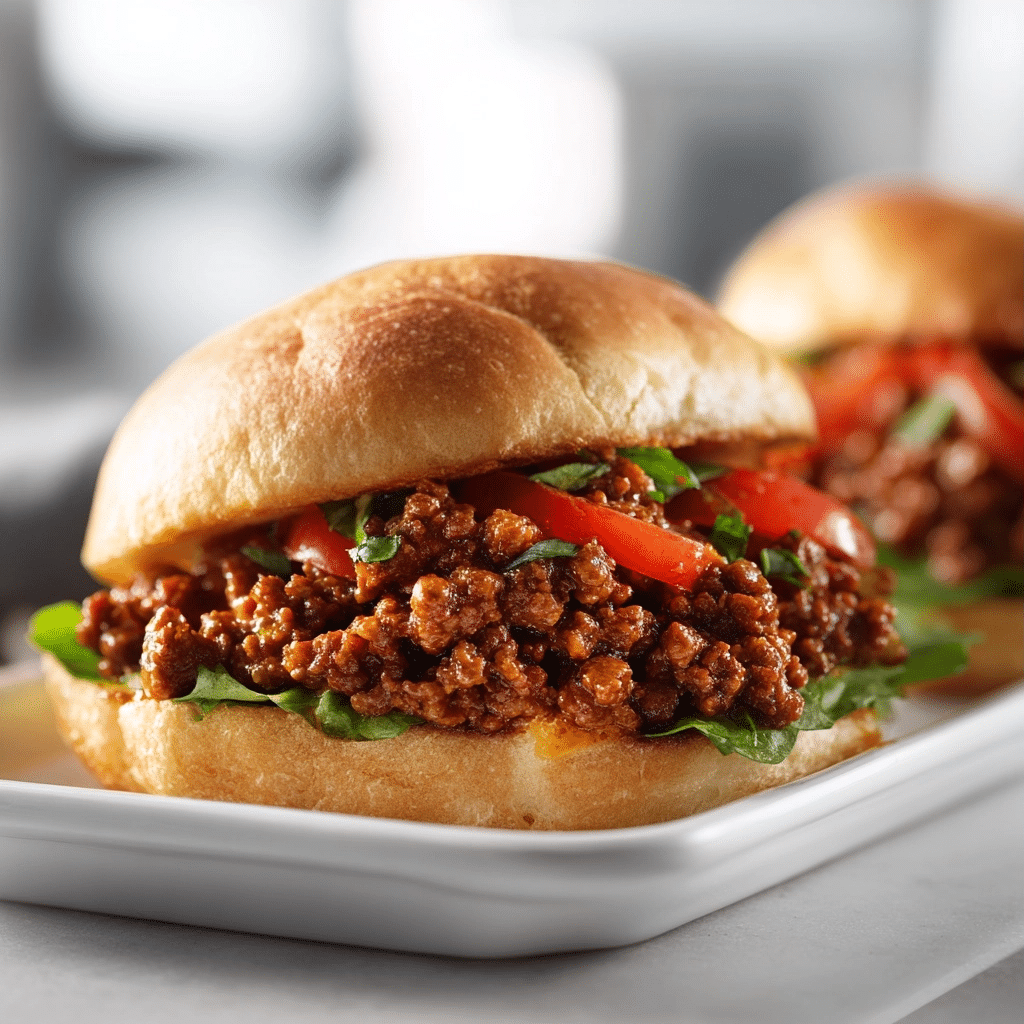 Cheesesteak Style Sloppy Joes Recipe