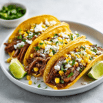 Smoked Brisket Street Corn Tacos Recipe