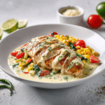 Mexican Chicken with Cheese Sauce