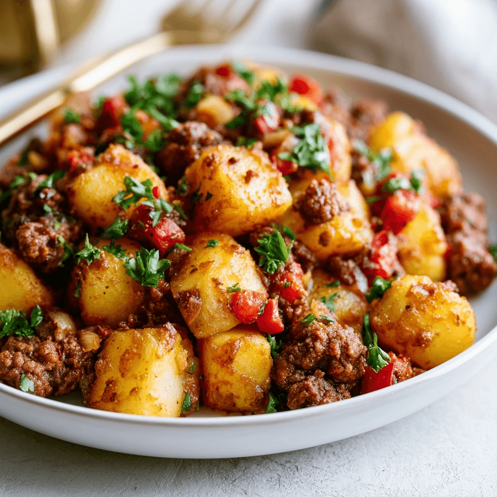Sloppy Joe Potato Skillet: One-Pan Comfort Food Recipe