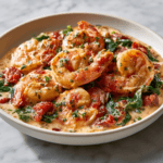 Creamy Tuscan Shrimp: An Easy Dinner
