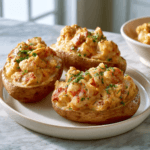 Southern-Style Seafood Crab & Shrimp Stuffed Potatoes