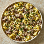 Cracked Garlic Steak Tortellini Recipe: Creamy Weeknight Comfort