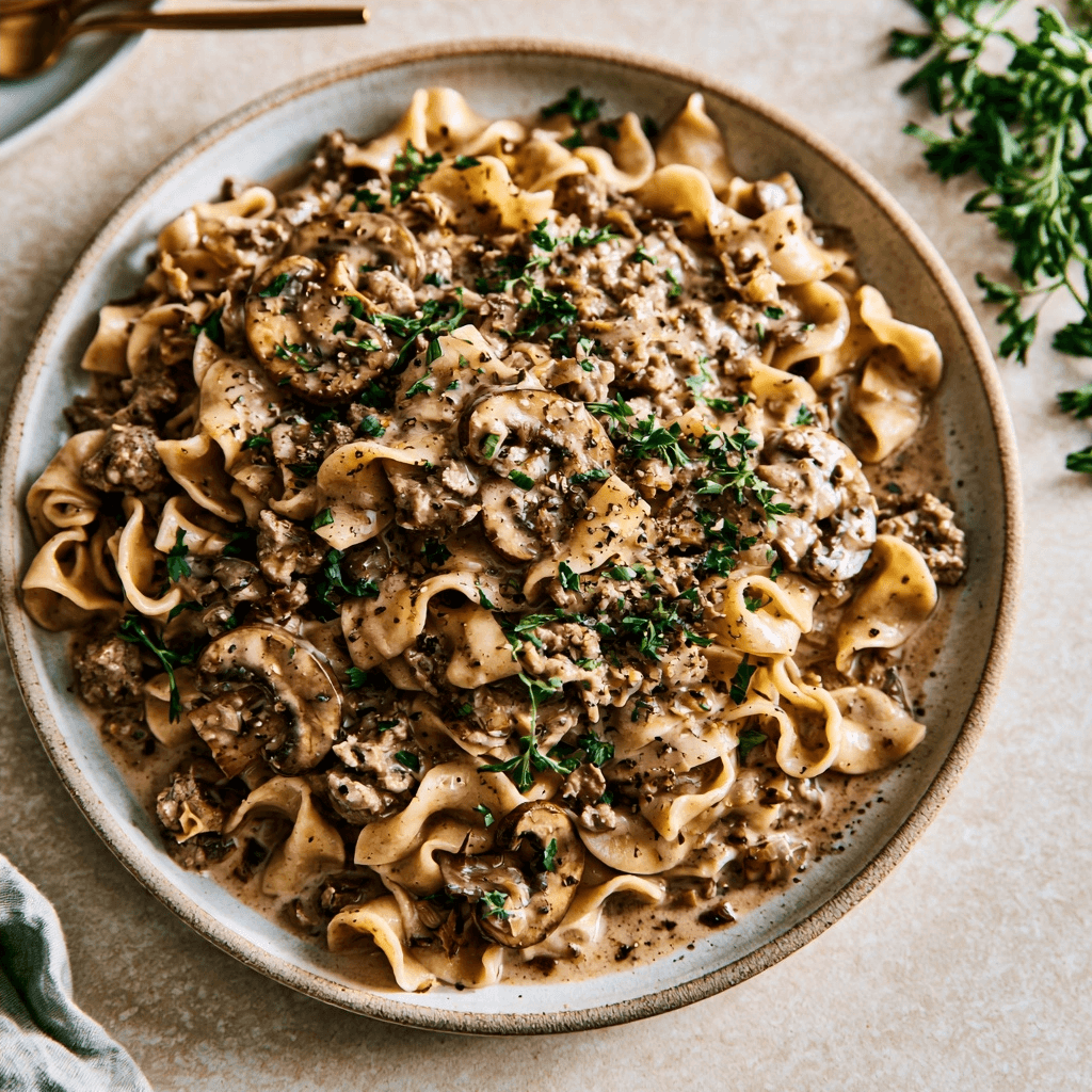 30-Minute Ground Beef Stroganoff: A Simple Dinner Guide