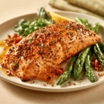Air Fryer Honey Mustard Salmon Recipe