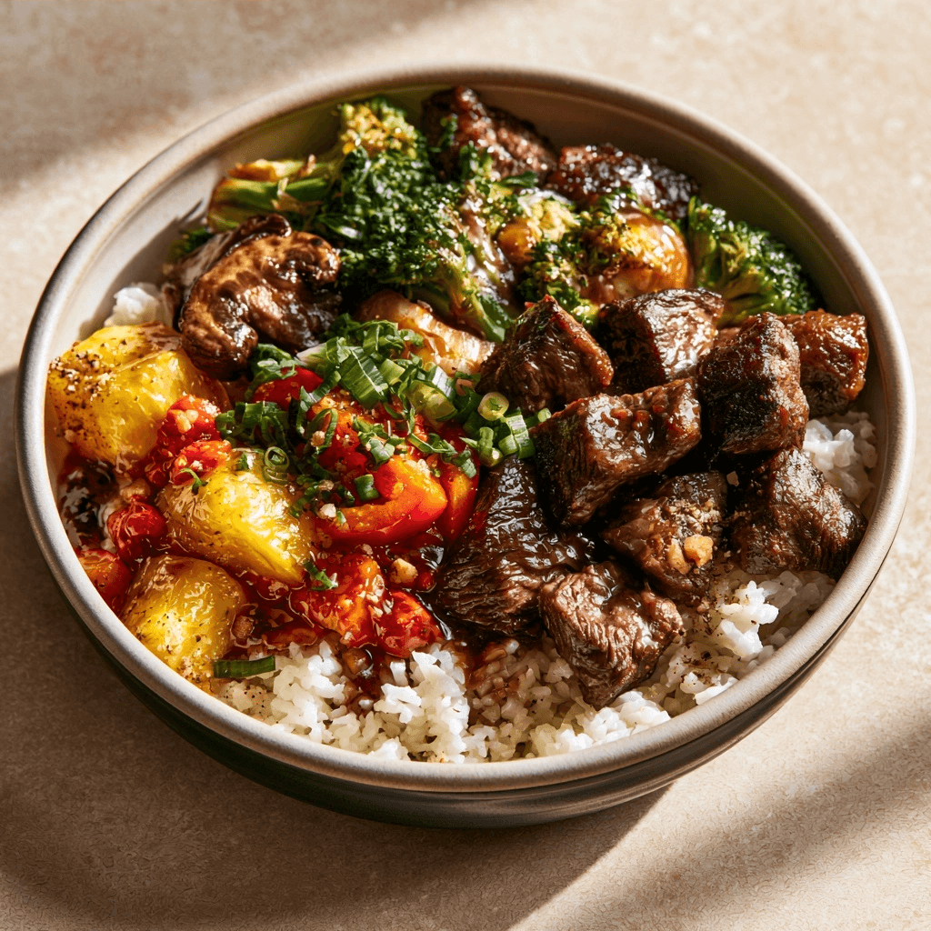 Savor Hibachi Steak Bowls for Effortless Weeknight Bliss