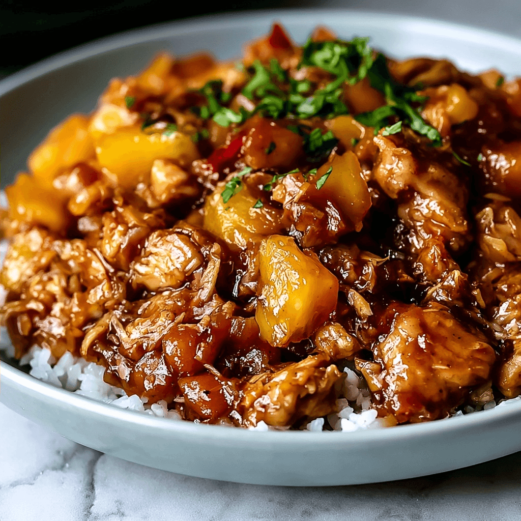 Sweet Hawaiian Crockpot Chicken Recipe