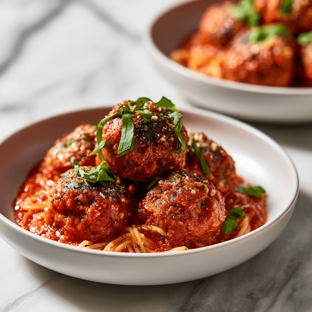 Baked Italian Meatballs Recipe for Quick Family Dinners