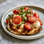 Caprese Chicken with Tomatoes and Basil