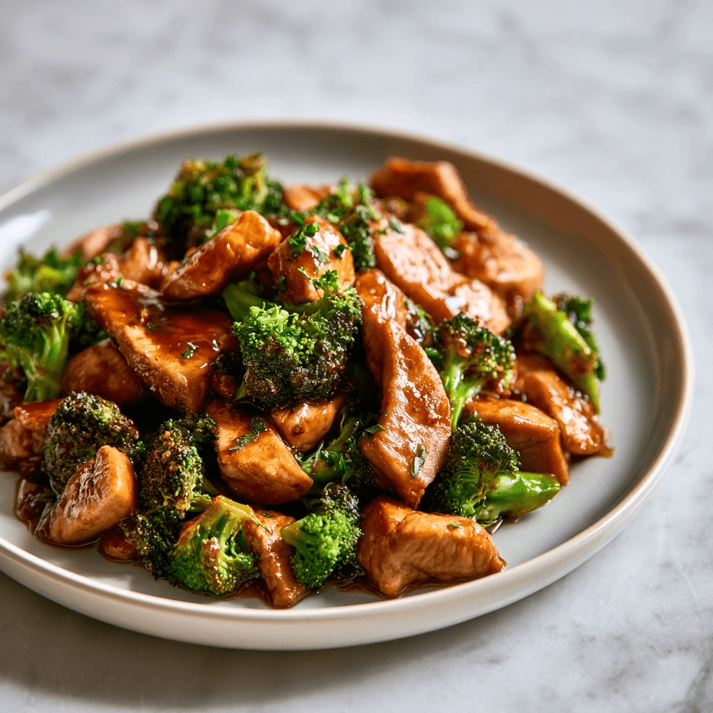 Homemade Chicken and Broccoli Chinese Takeout