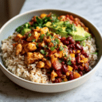 Slow Cooker Chicken Burrito Bowls for Easy Dinners