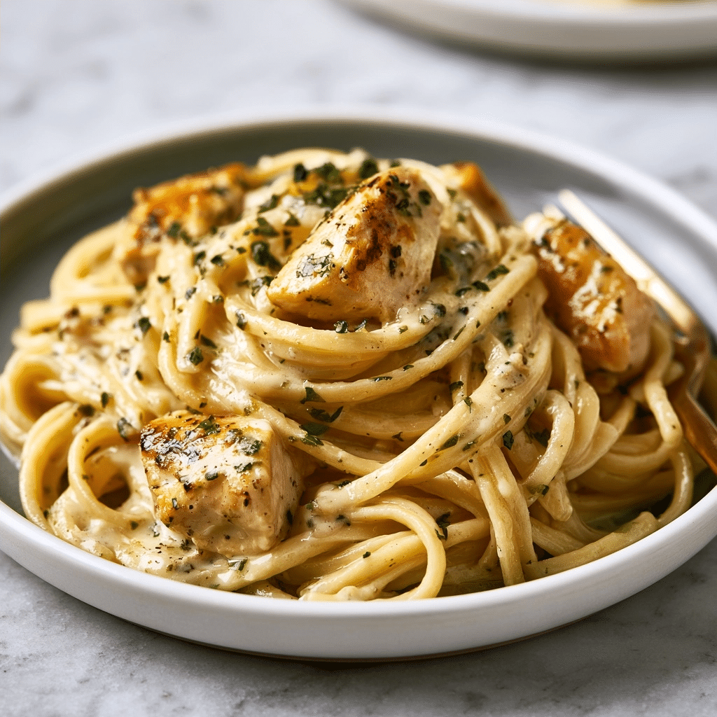 Lemon Pasta with Chicken – Bright, Creamy & Full of Sunshine Flavor