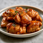 Juicy Honey Garlic Boneless Chicken Thighs Recipe